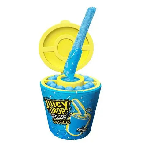juichy drop gummy dipperz raspberry
