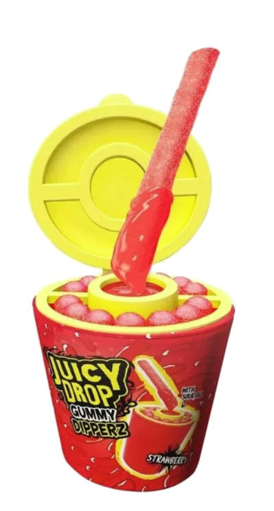 juicy drop gummy dipperz strawberry